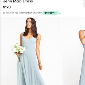 Show Me Your MuMu Bridesmaid Dress